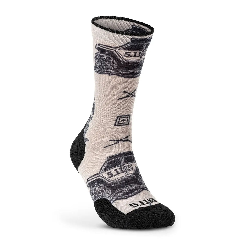 CALCETAS 5.11 - OVERLANDER SOCK & AWE
