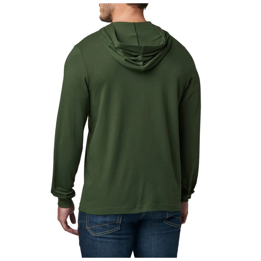 CAMISETA 5.11 - HOODED L/S TEE
