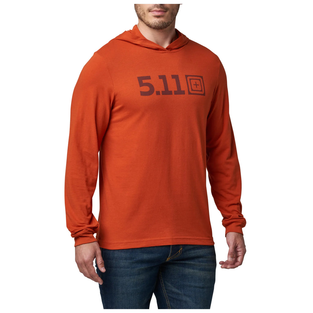 CAMISETA 5.11 - HOODED L/S TEE