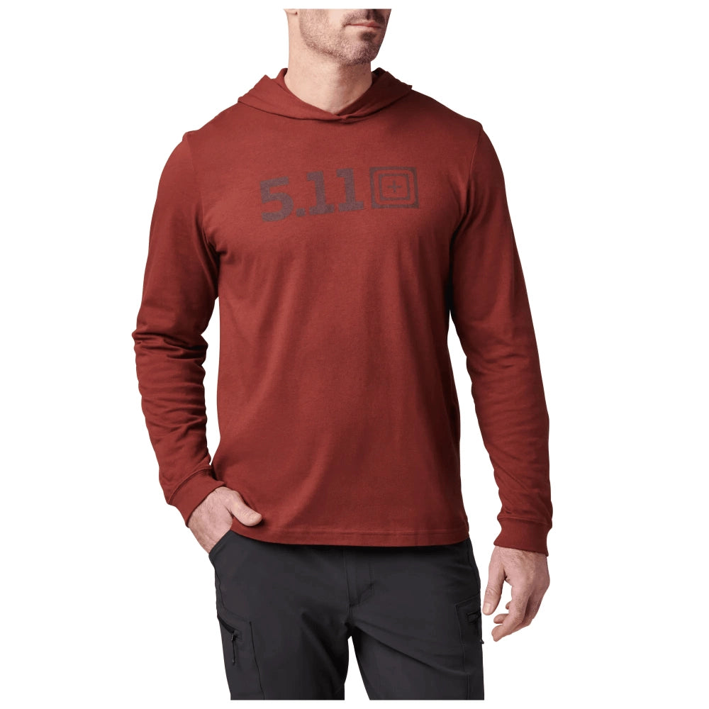 CAMISETA 5.11 - HOODED L/S TEE