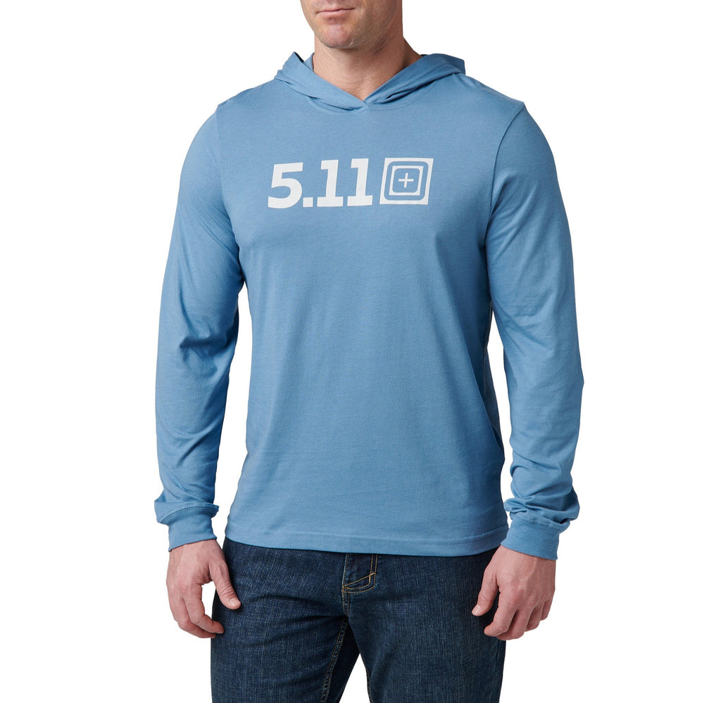 CAMISETA 5.11 - HOODED L/S TEE