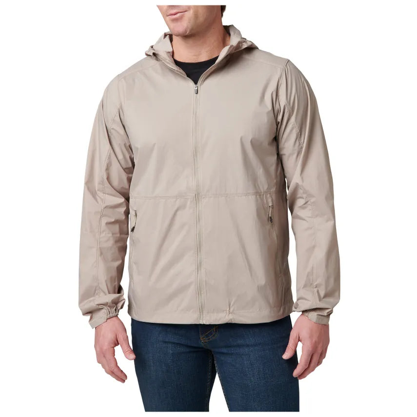 CHAMARRA TACTICA 5.11 PACKABLE WINDBREAKER Badlands Tan Medium