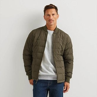 EDDIE BAUER - SHAW DOWN BOMBER JACKET