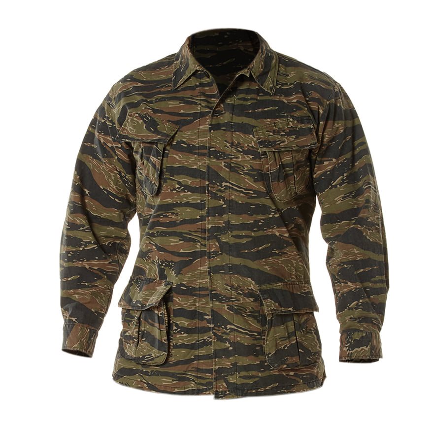 CAMISA ROTHCO -  VINTAGE VIETNAM FATIGUE SHIRT RIP-STOP