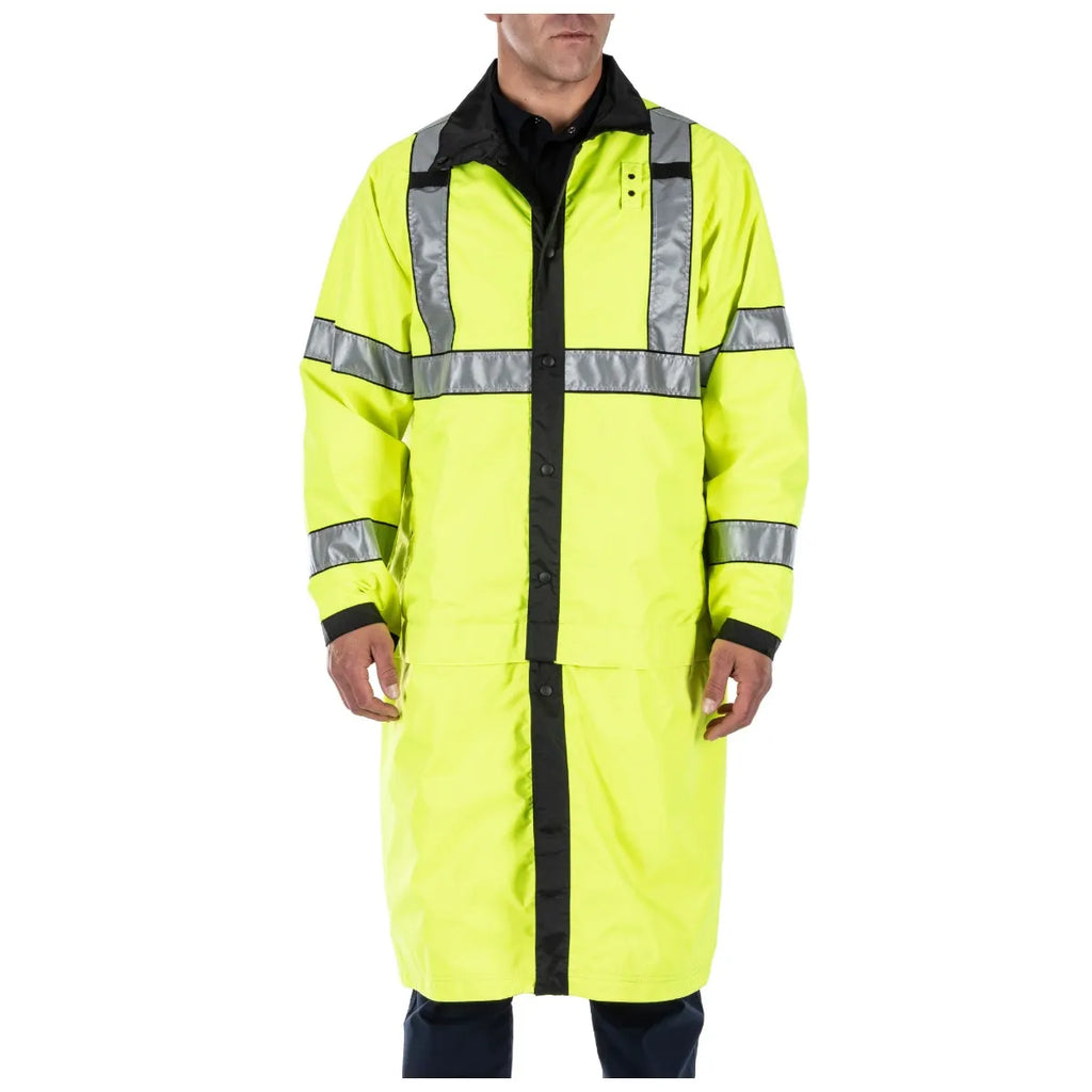 CHAMARRA 5.11 - LONG REV HI-VIS RAIN COAT