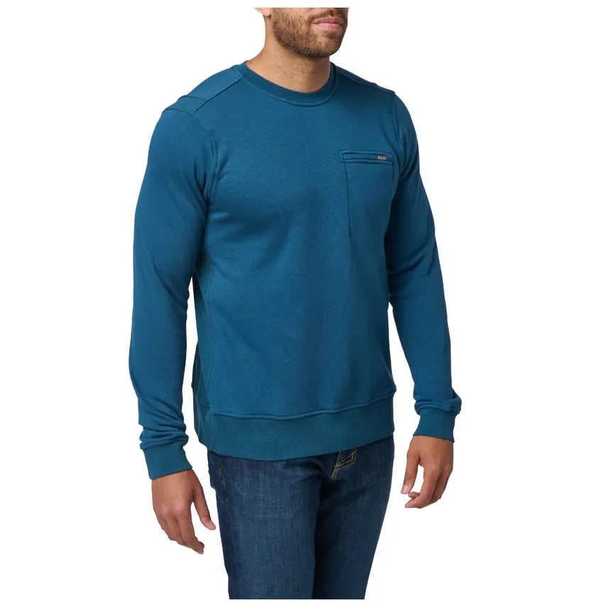 SUETER 5.11 ENGAGE FLEECE CREW BLUEBLOOD 2XL