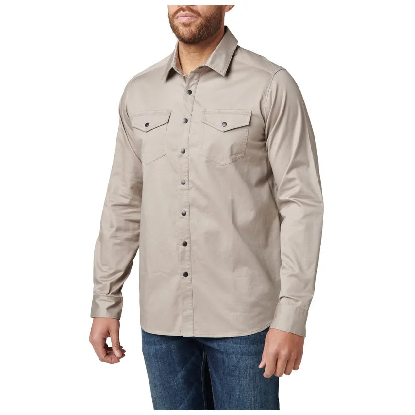 CAMISA 5.11 - GUNNER SOLID L/S