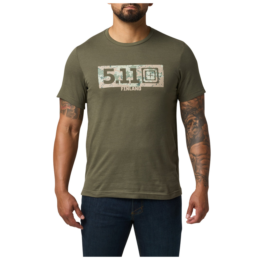 CAMISETA 5.11 - CAMO FILL FINLAND
