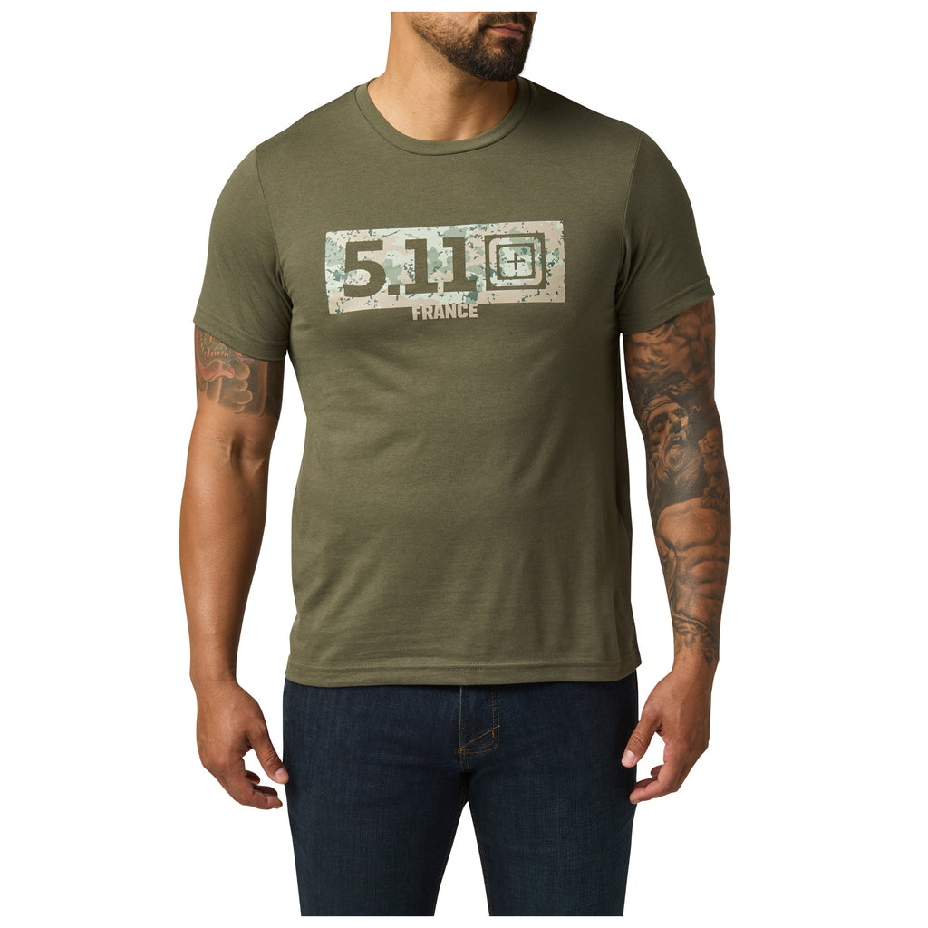 CAMISETA 5.11 - CAMO FILL FRANCE