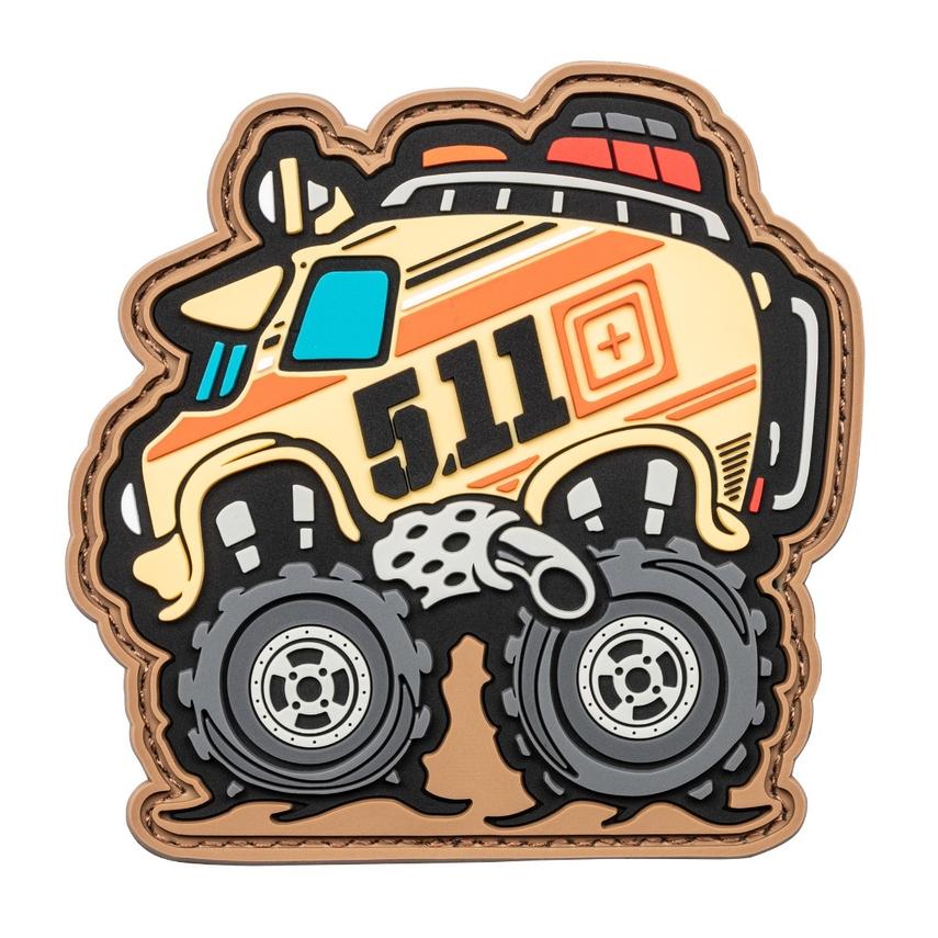 5.11 - CAMPER VAN PATCH/ BROWN-BROWN-CSI Tactical