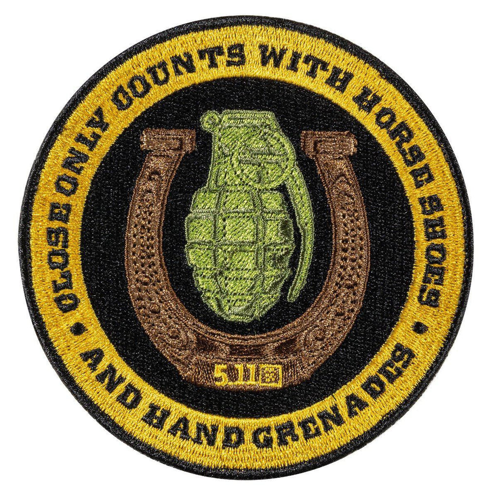 5.11 - CLOSE ONLY COUNTS PATCH / BROWN-BROWN-CSI Tactical