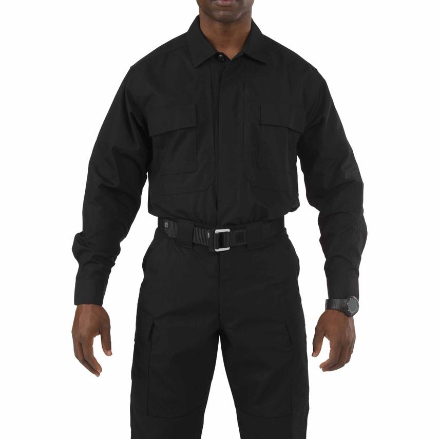 5.11 - TACLITE TDU L/S SHIRT-BLACK-2XL-CSI Tactical