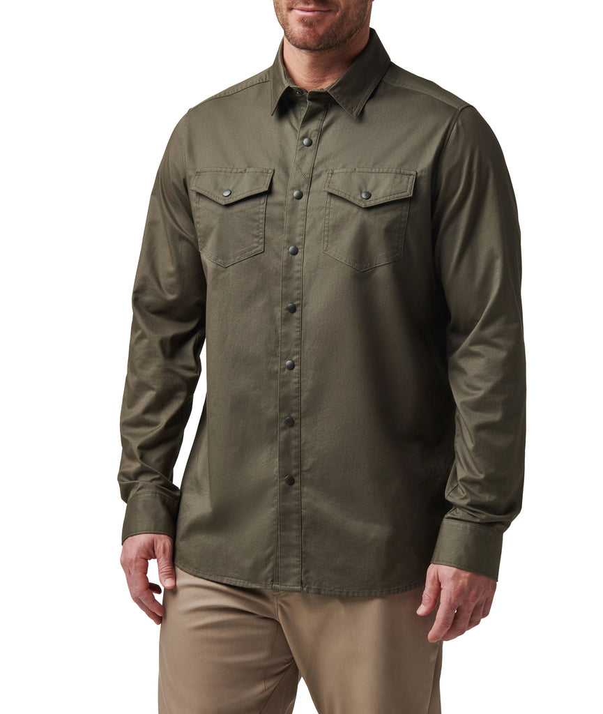 CAMISA 5.11 - GUNNER SOLID L/S