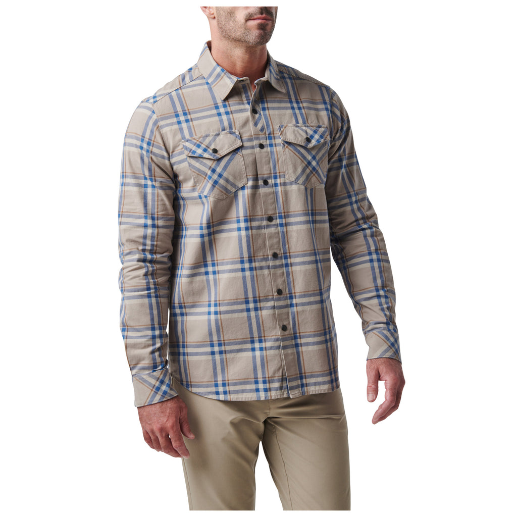 CAMISA 5.11 - GUNNER PLAID L/S