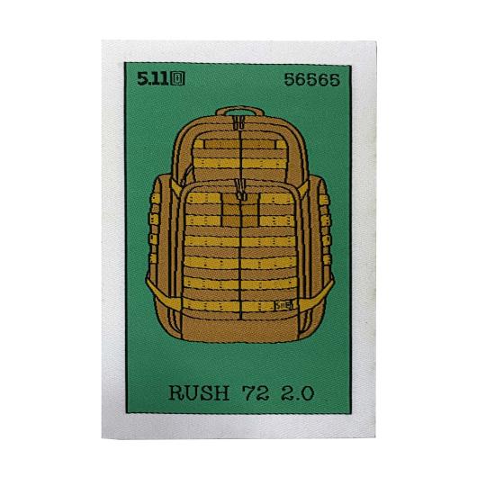 PARCHE 5.11 - RUSH72 LOTERIA PATCH