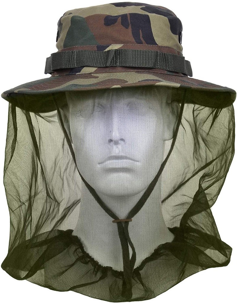 ROTHCO -  Boonie Hat With Mosquito Netting