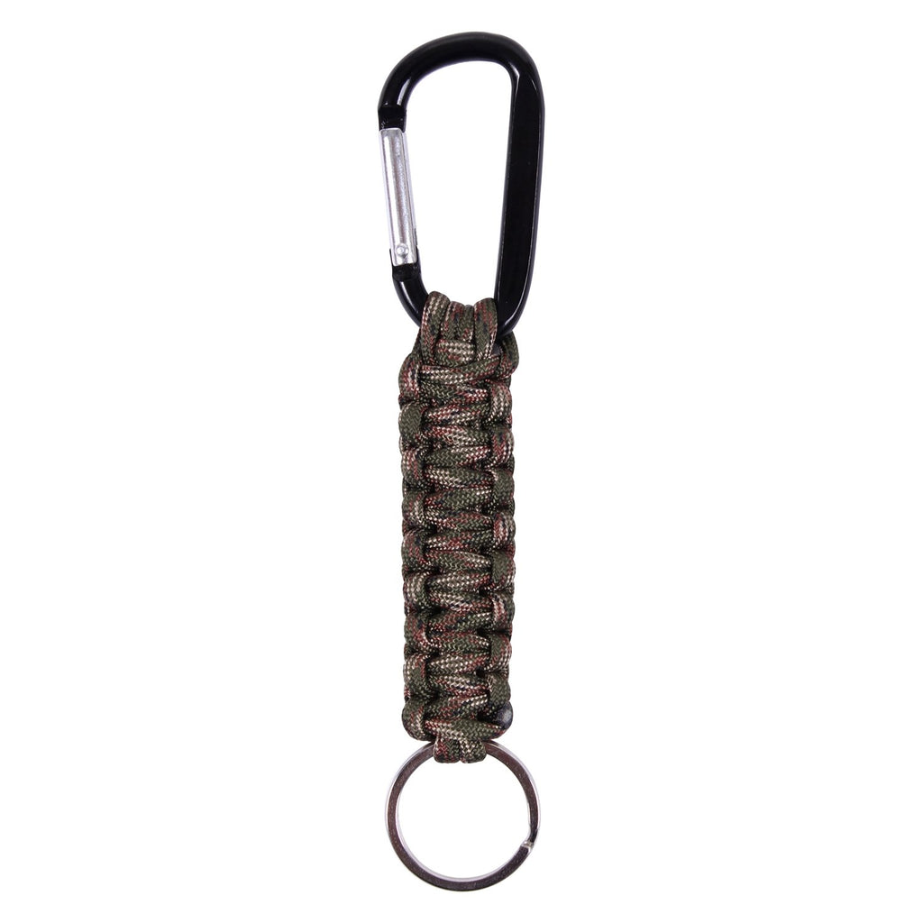 ROTHCO -  PARACORD KEYCHAIN WITH CARABINER